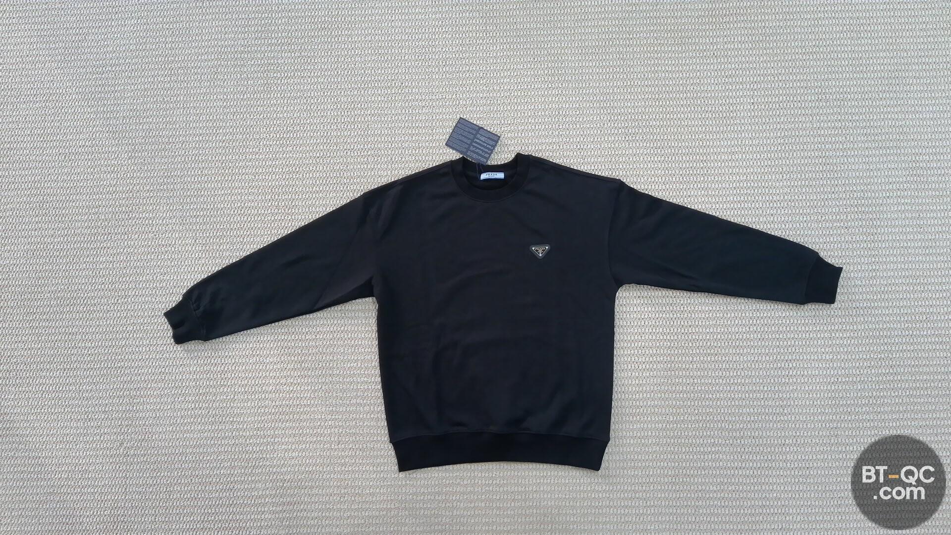 Prada Black Cotton Sweater QC
