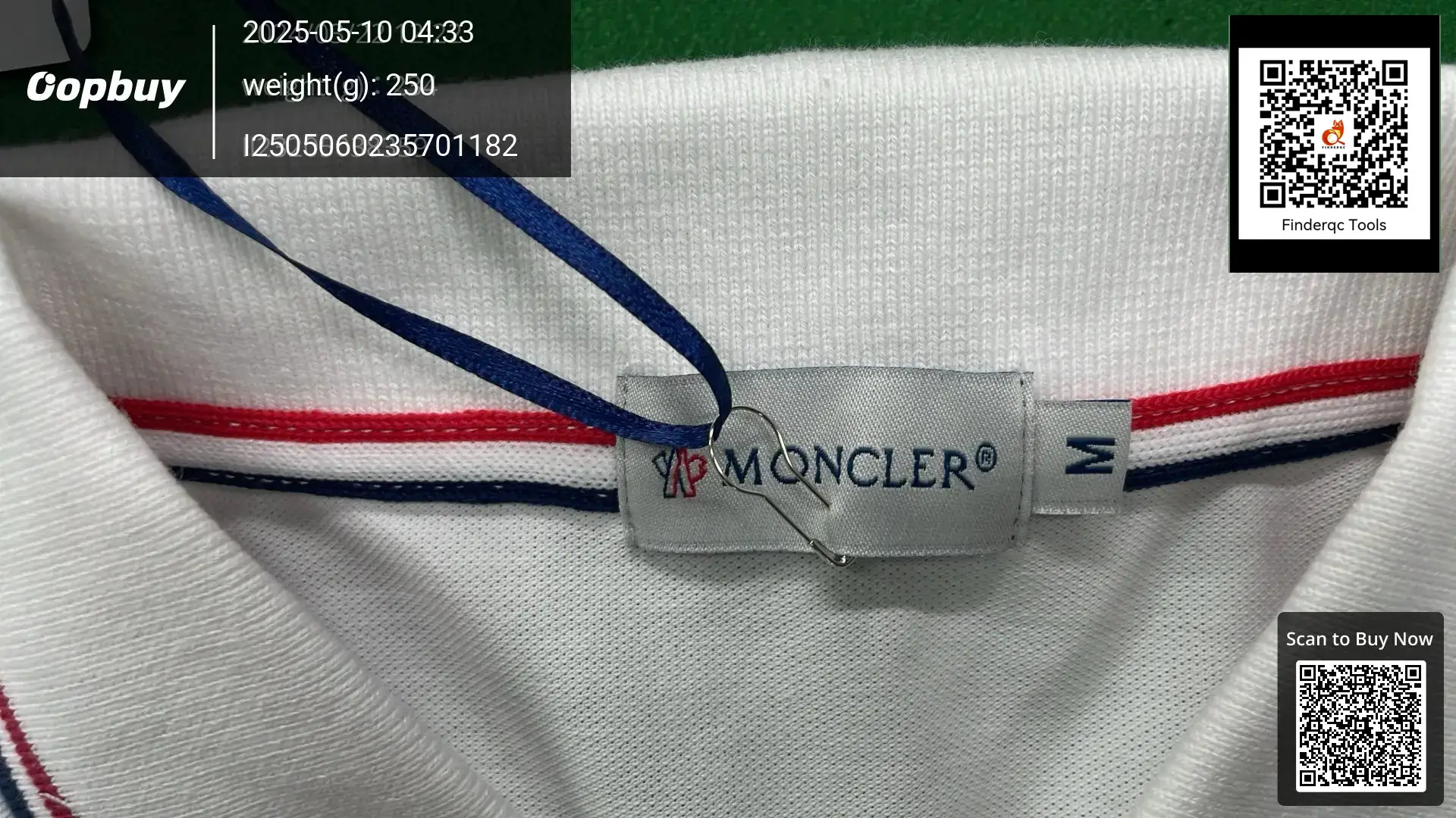 Moncler Polo Shirt White