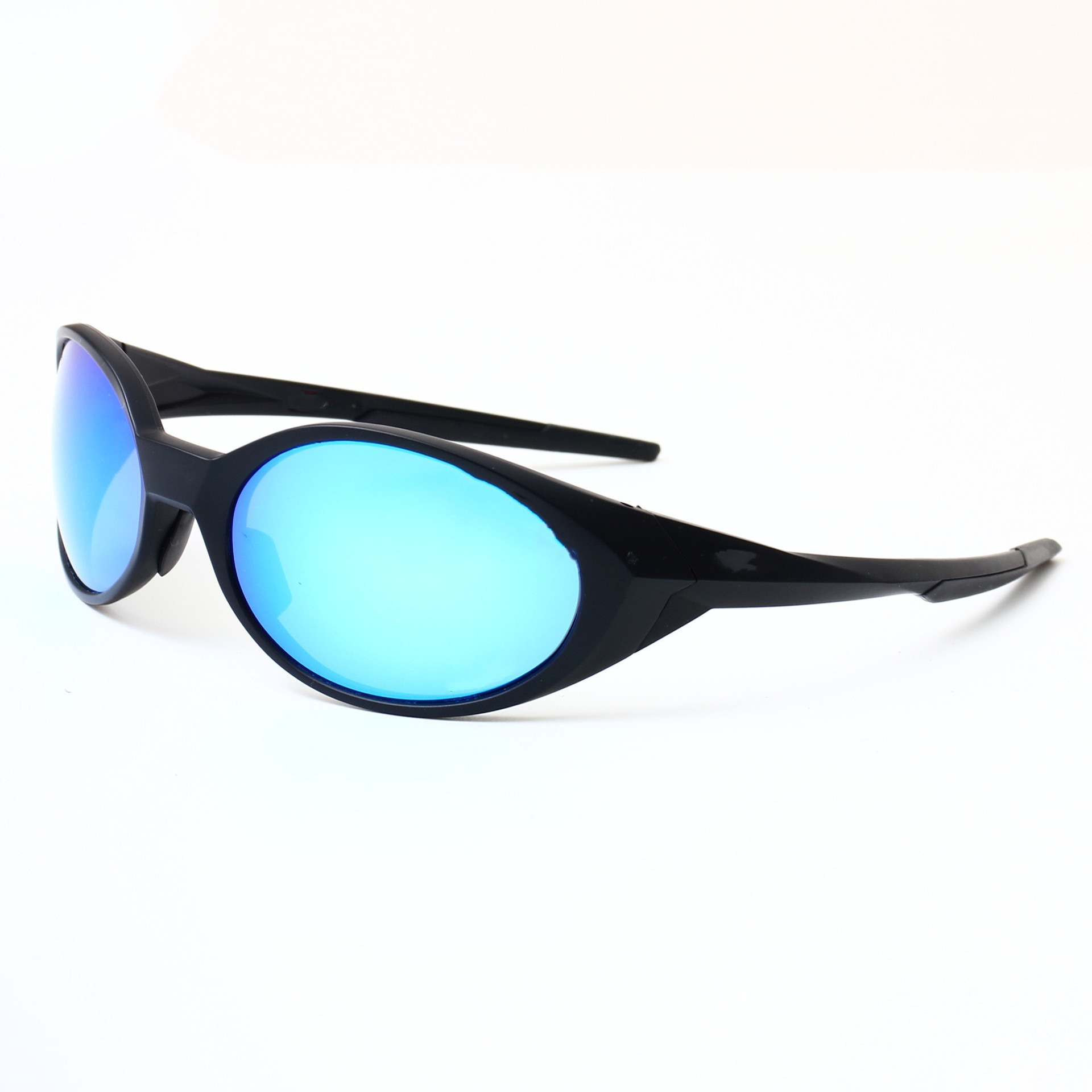 New Outdoor Sports Oval Cycling Retro Personalized Sunglasses for Men and Women Casual Travel Sunglasses Foto QC de 1688 na Qualit.ly