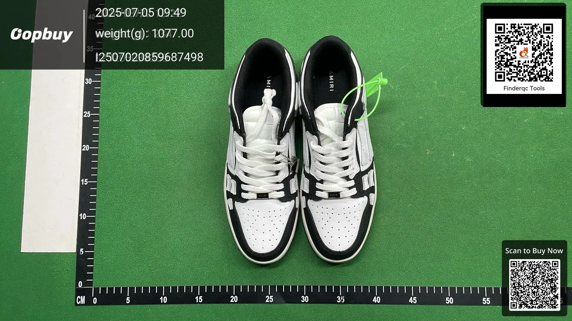 Pure Original AMIRI Bone Shoes Light Luxury Niche Board Shoes Thick Sole Skate Shoes Unisex sneaker Height Increasing Trendy Shoes