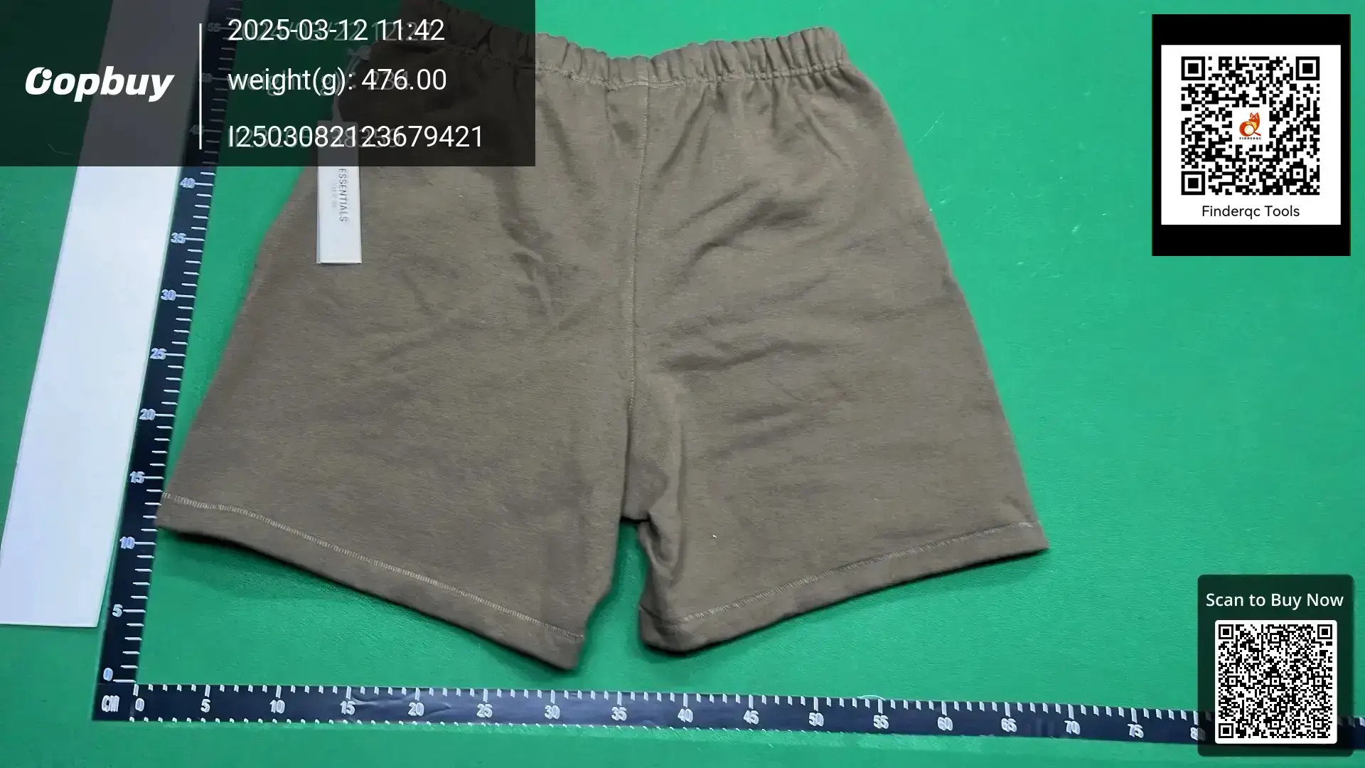 2024FW Shorts Print ESSENTIALS Cross Border Shorts