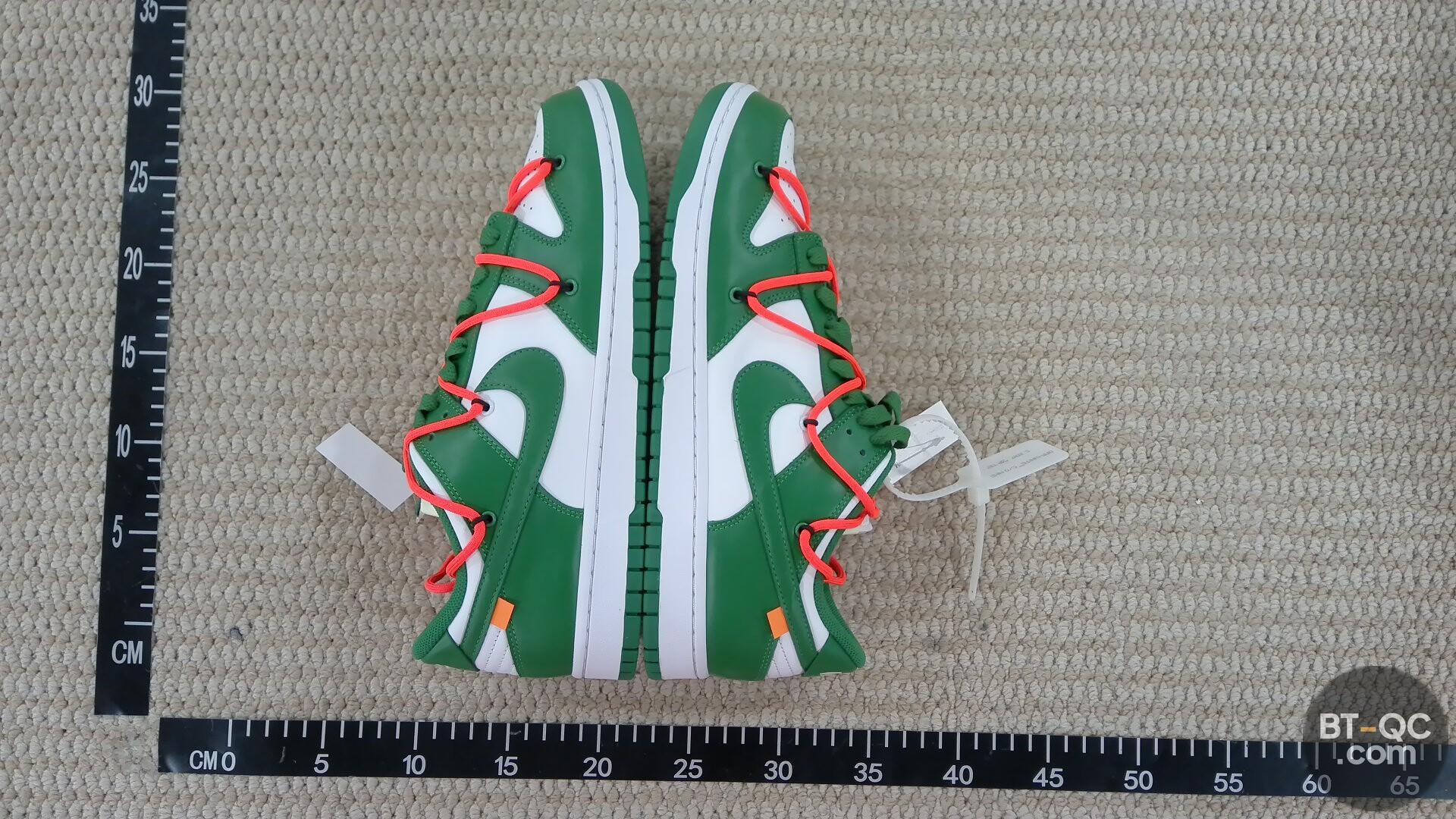 Nike Dunk Low Off-White Green White QC