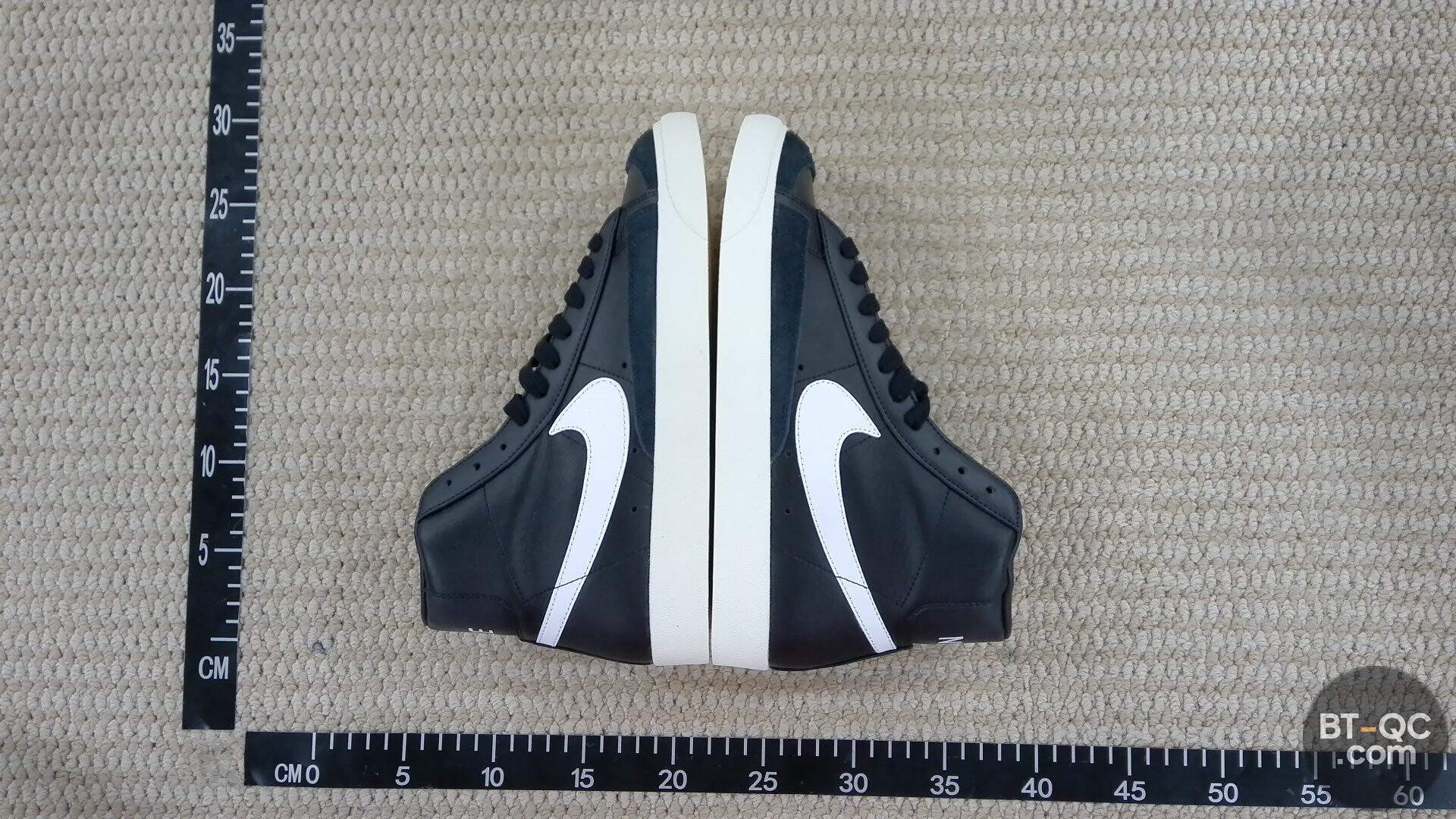 Nike Blazer Mid '77 Vintage Black White Sneakers QC