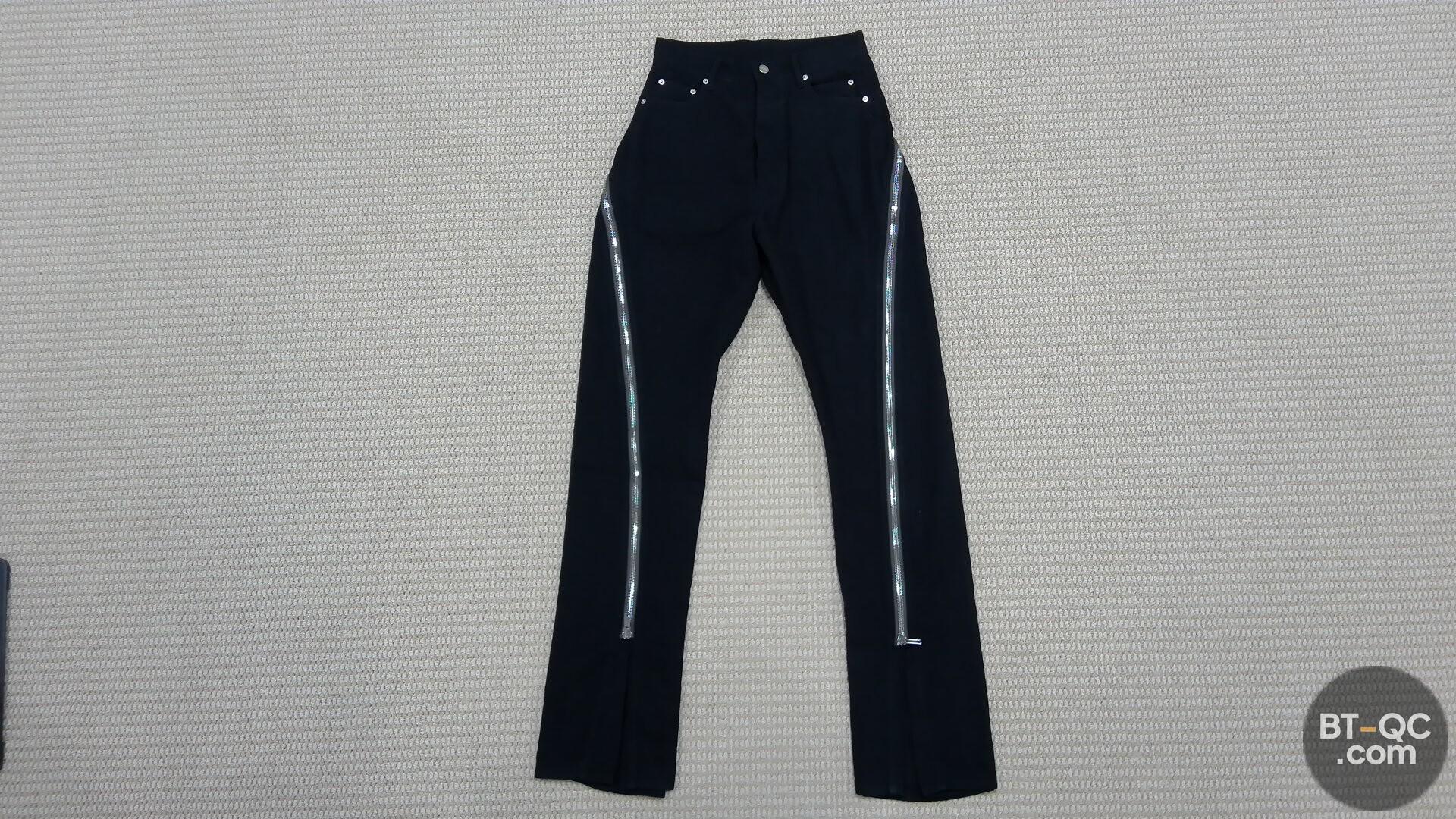 Rick Owens Fogachine S/S 22 Black Pants QC