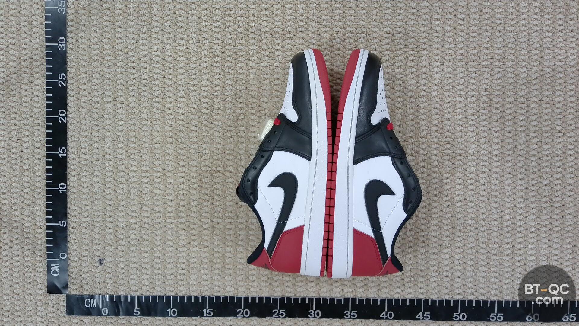 Nike Air Jordan 1 Retro High OG Black White Red QC