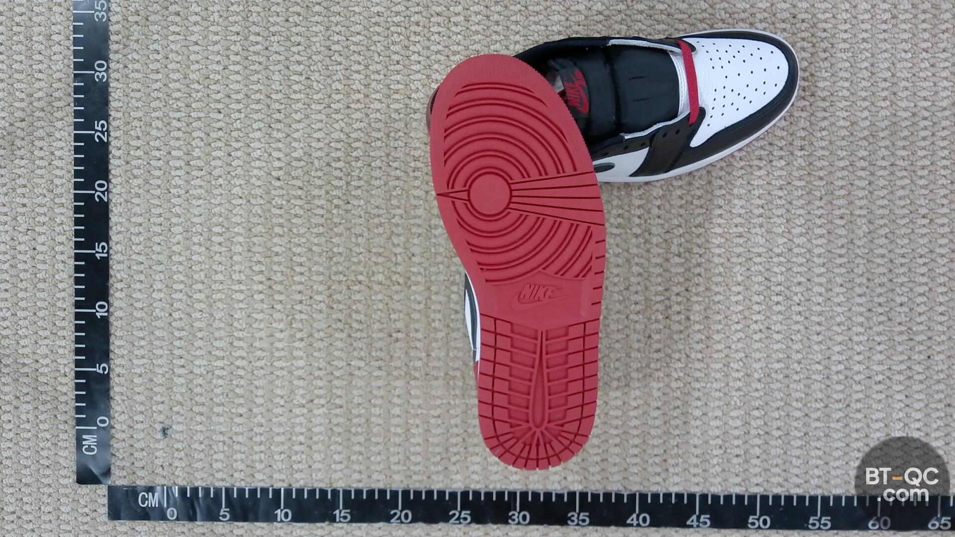 Nike Air Jordan 1 Retro High OG Black White Red — photo QC 3