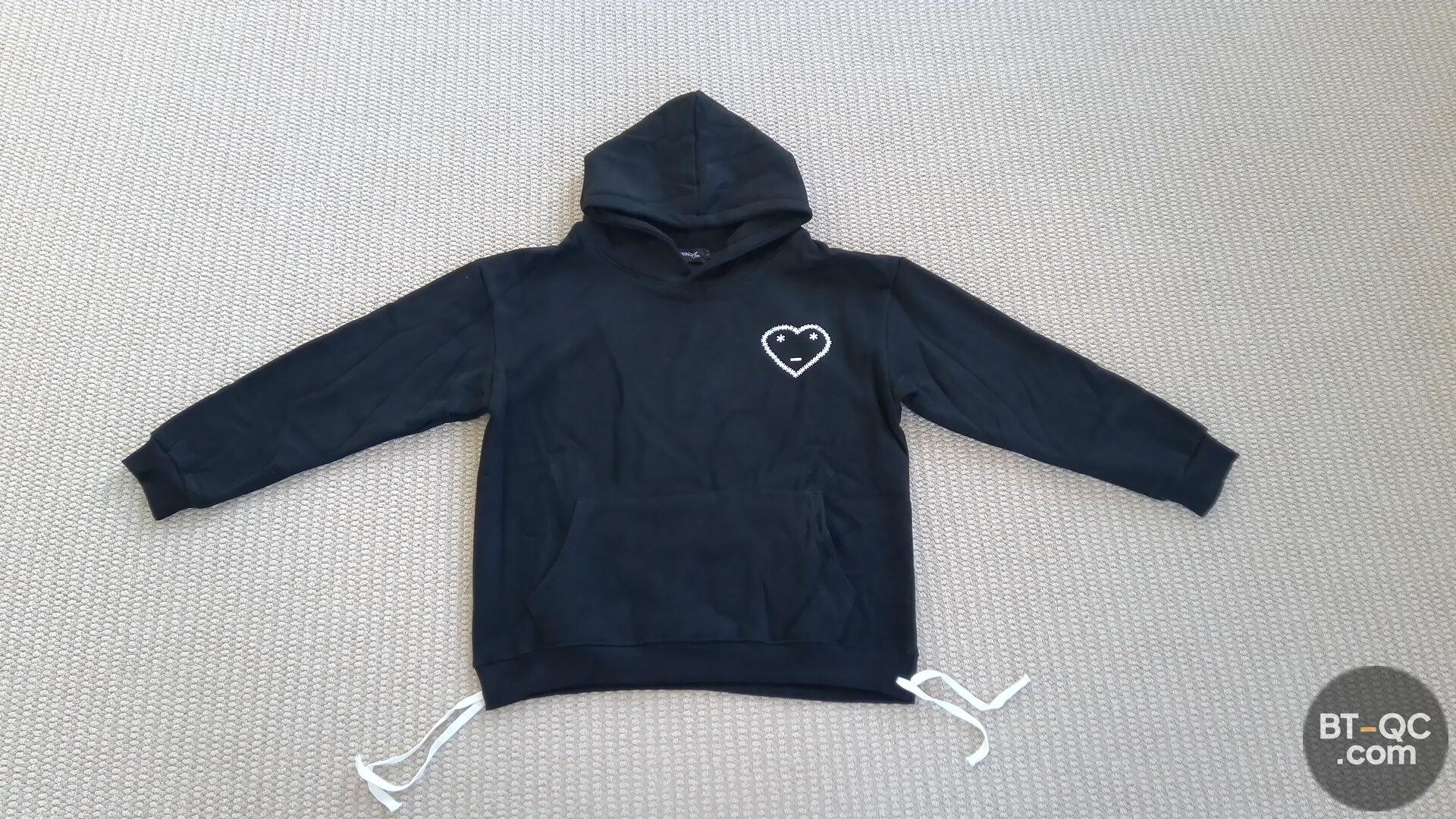 Carsicko Black Heart Hoodie QC