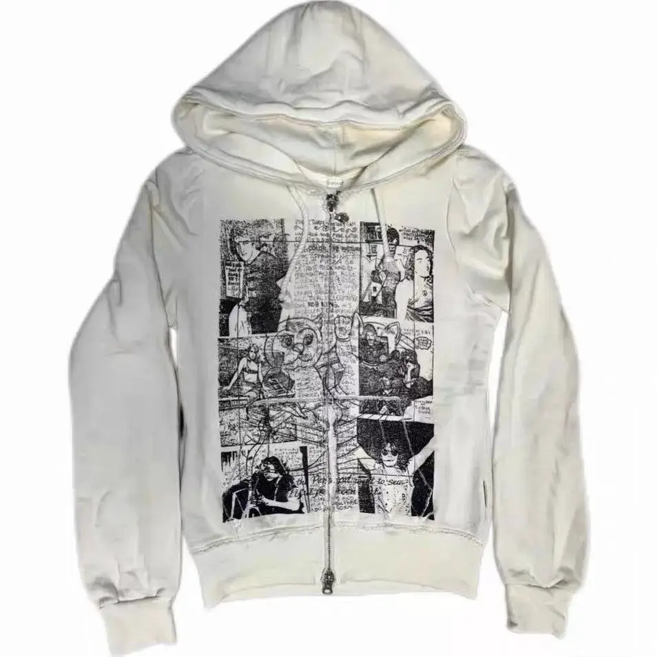现货Hysteric Glamour × Destroy all monsters双拉链自主卫衣