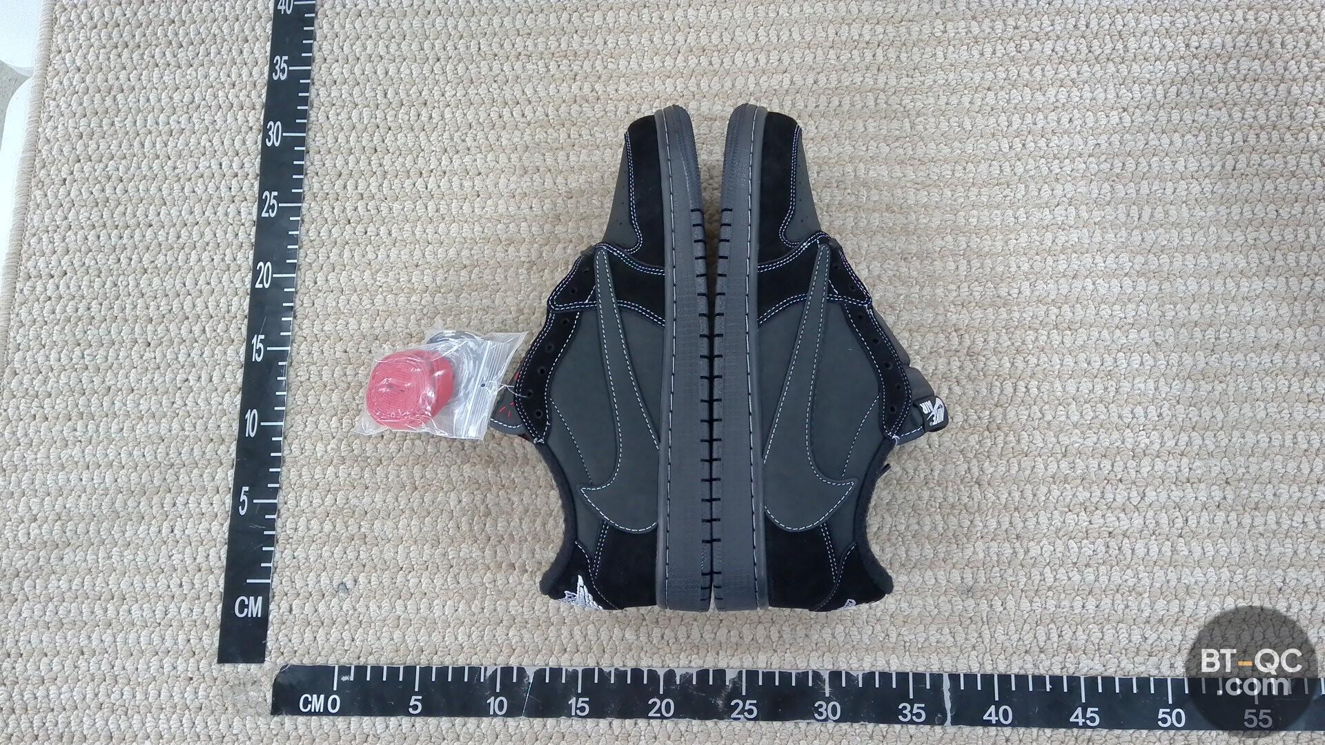 Nike Air Jordan 1 Low Travis Scott Black Phantom QC
