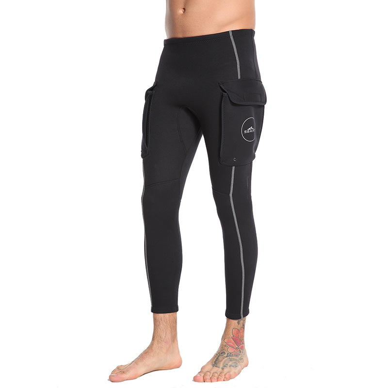 Shabbat 3mm Diving Pants Men's Trousers Cold-proof Warm Sun-proof Trousers Swimming Suit Diving Suit Men's Swimming Suit