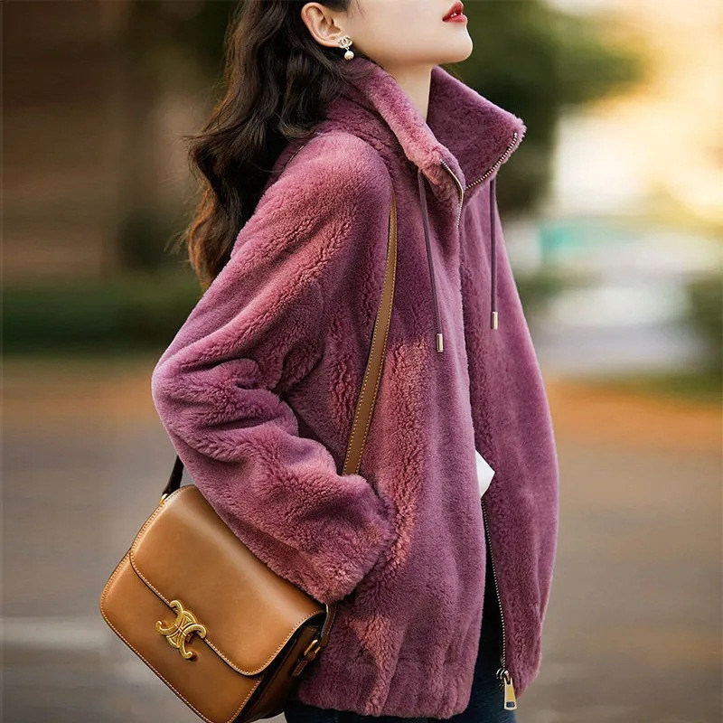 2024 Autumn and Winter New Style Imitation Cashmere Thickeneded Outwear Women's Turtleneck Bottoming Shirt Outer Wear Sweater Women's Trbottomy Ins Trbottom