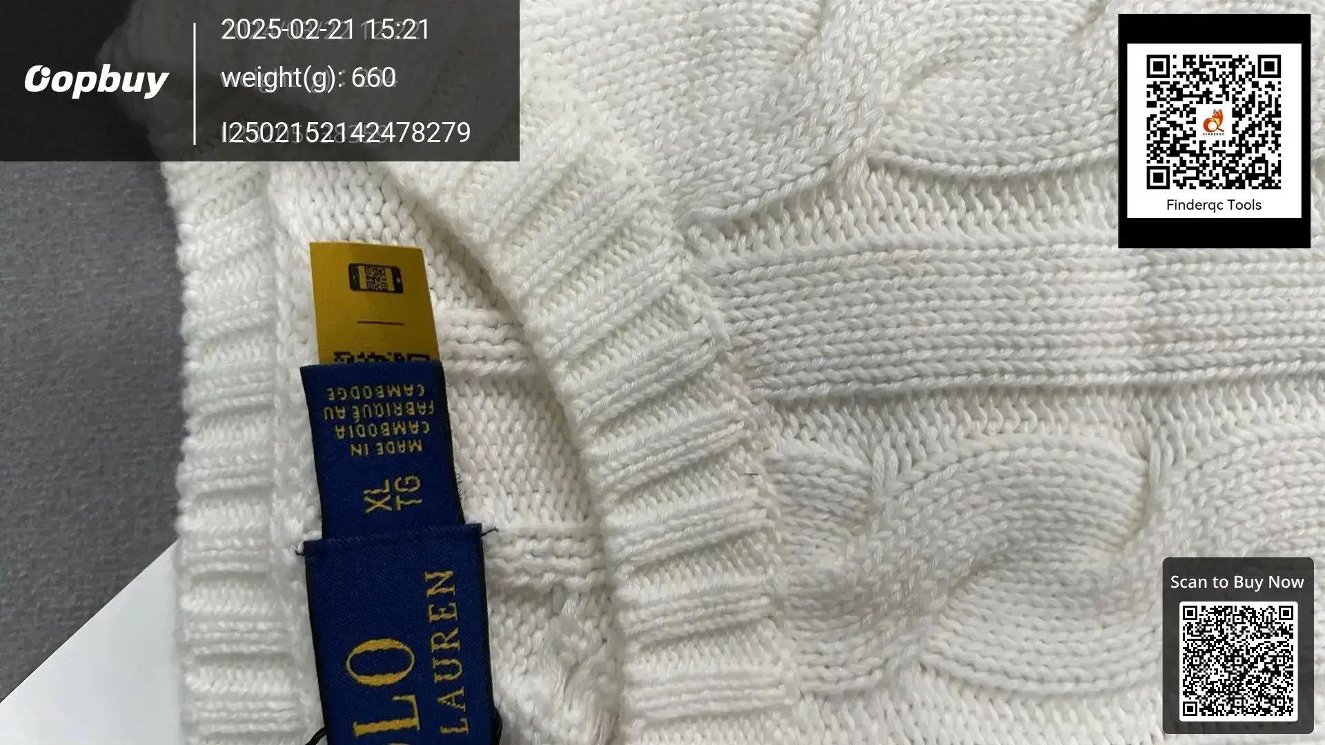 RL Ralph Lauren Classic War Horse Logo Embroidered Twist Pattern Twist Cord Round Neck Long Sleeve Pullover Knitted Sweater