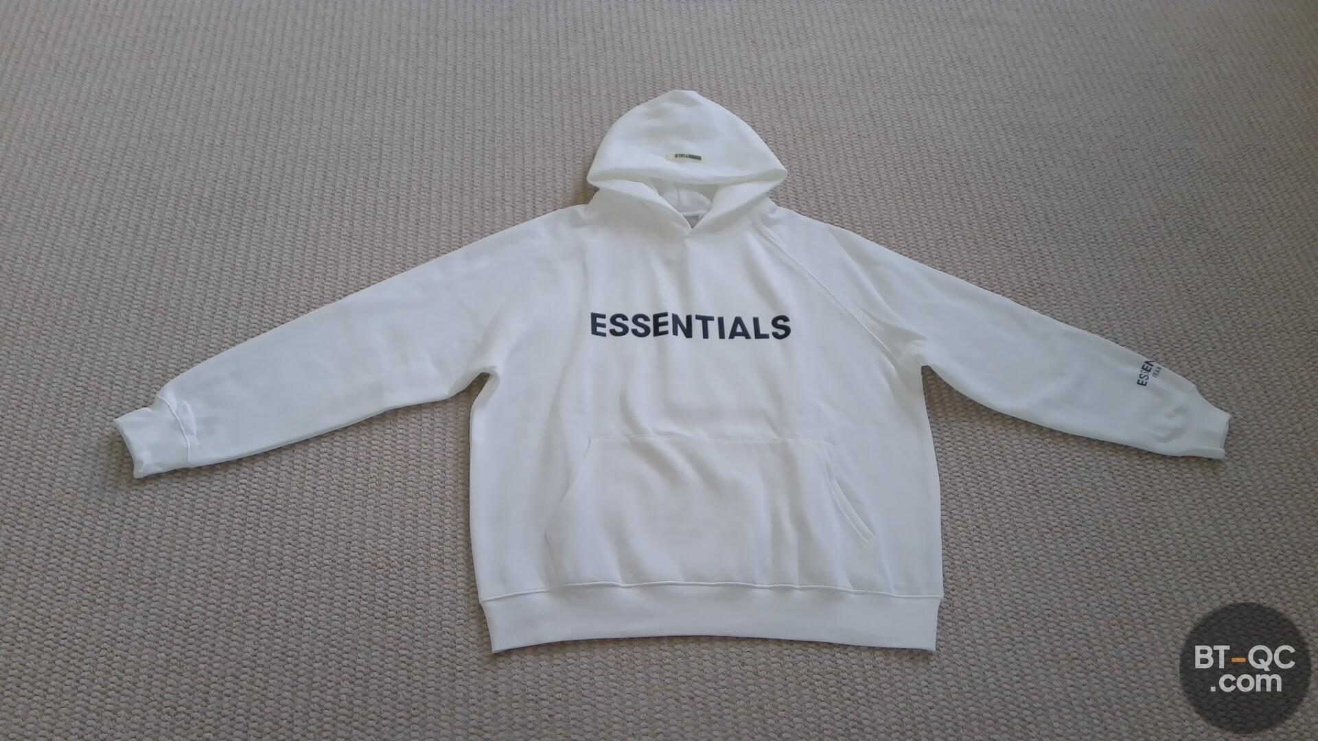 Fear of God Essentials Hoodie and T-Shirt QC