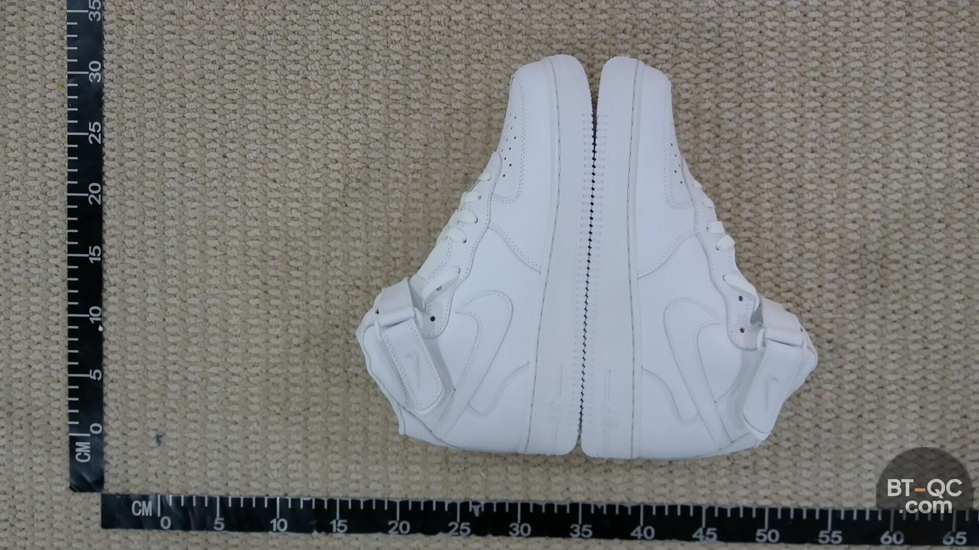 Nike Air Force 1 High White Sneakers QC