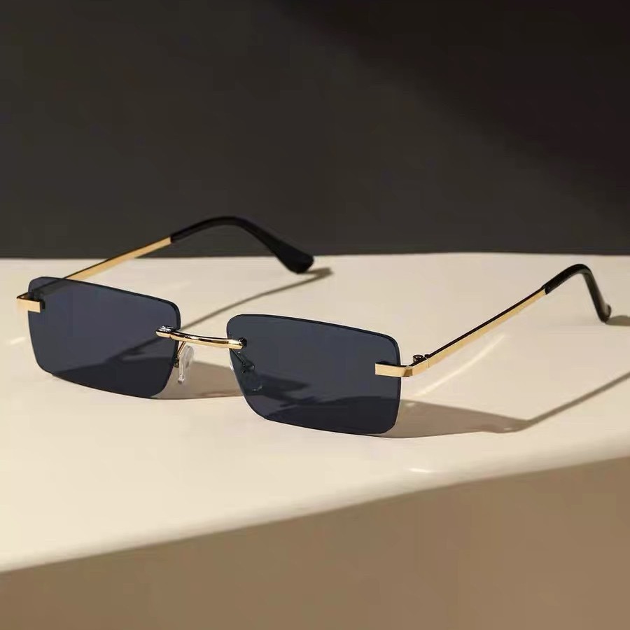 New Men's and Women's High-End Trendy Fashion Source Anti-Uv European and American Wholesale Factory Price Cross-Mirror Sunglasses