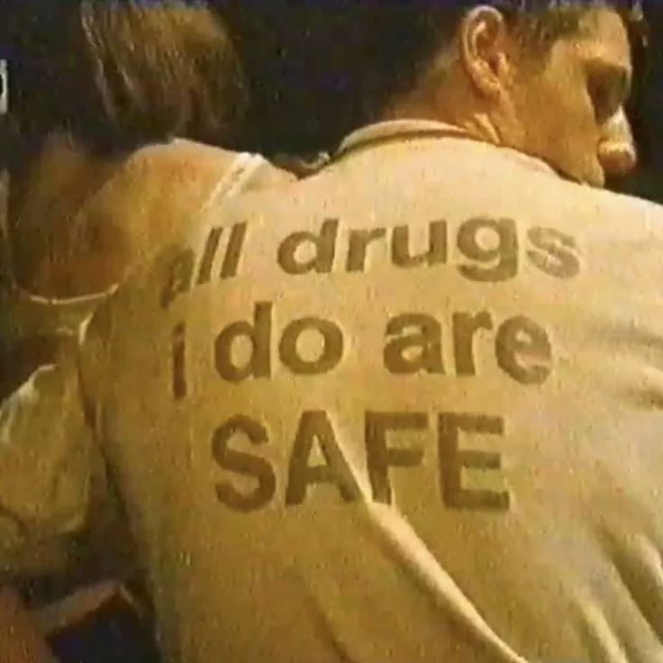 只做美式复古！原汁原味正肩版！SAFE标语潮流百搭日常短袖T恤