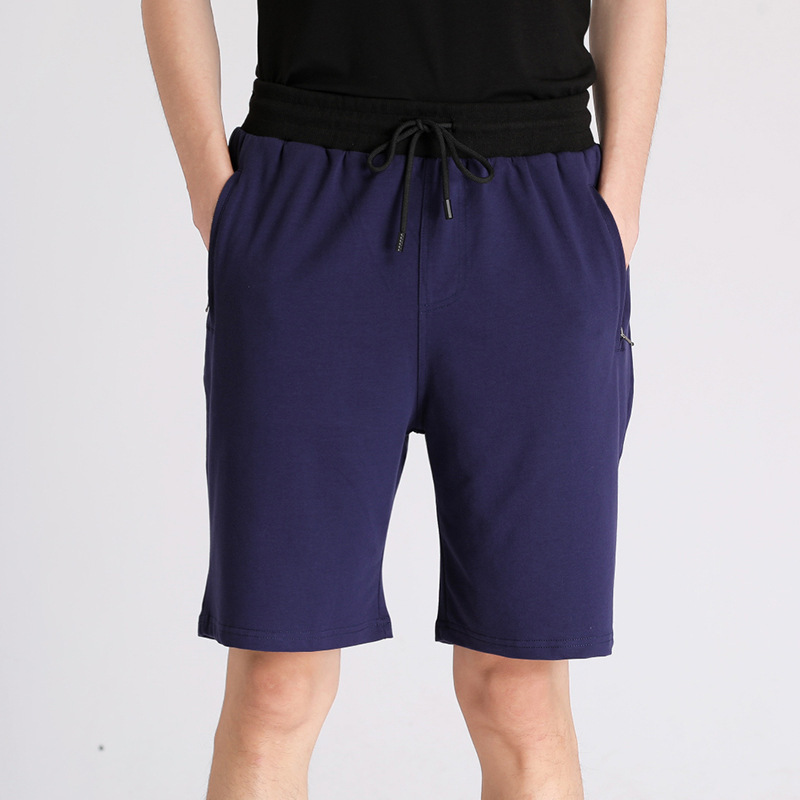 Wear-Resistant Sports Casual Sweatpants, Comfortable Men's Solid Color Loose Shorts, Versatile Mlb Short-Sleeved T-Shirt, Wear-Resistant Casual Wear