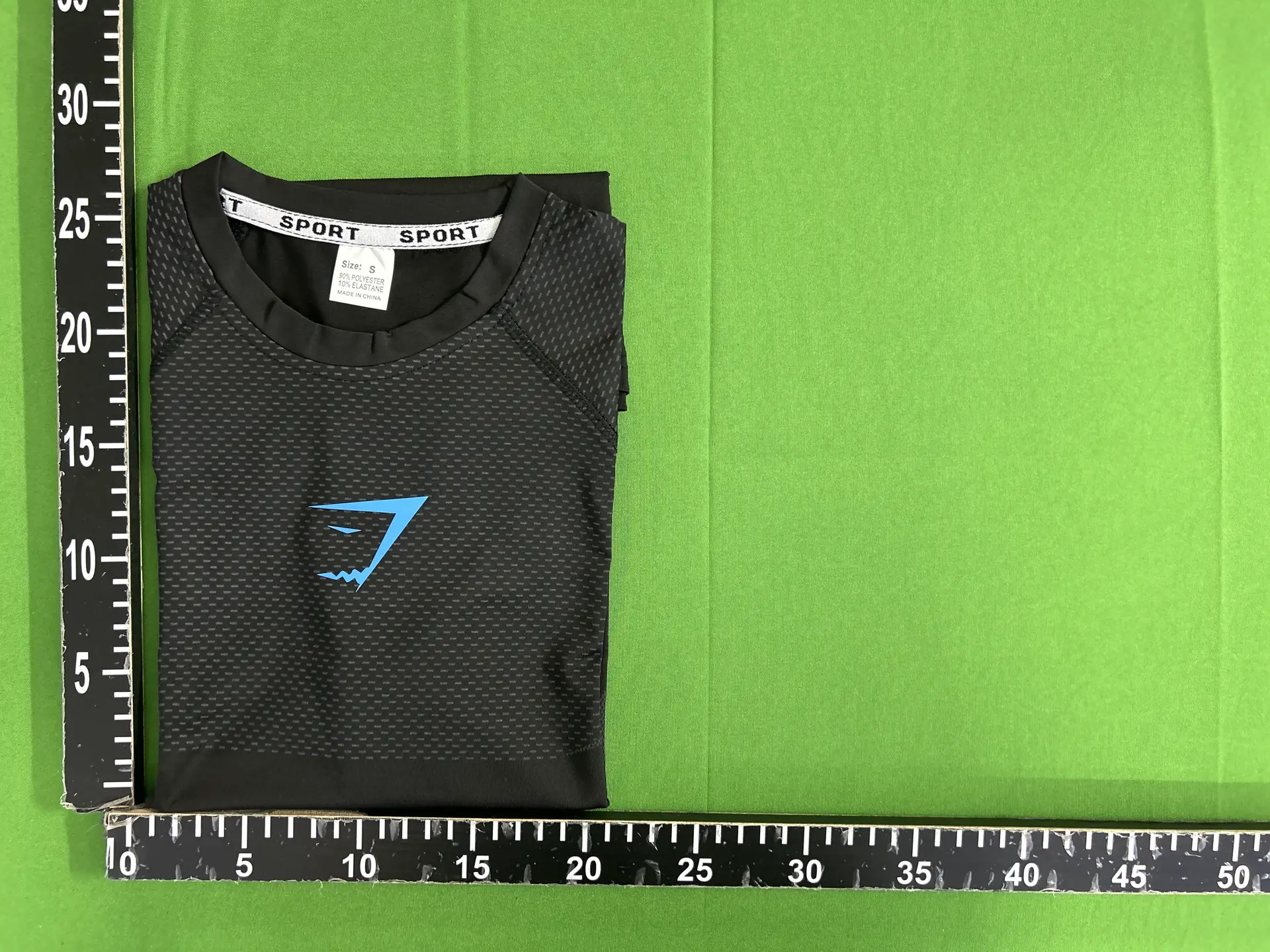 Elastic seamless men's muscle exercise fitness running training suit