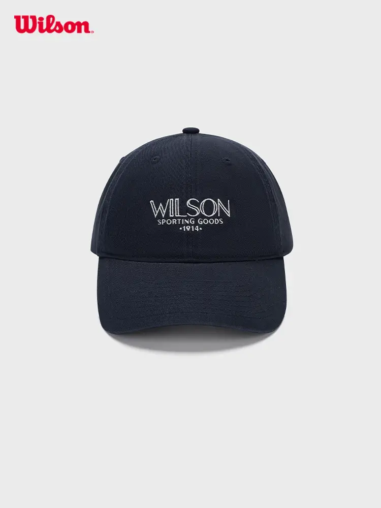 Wilson Official 25 New arrival Classic Logo Tennis Baseball Cap Adjustable Peaked Cap