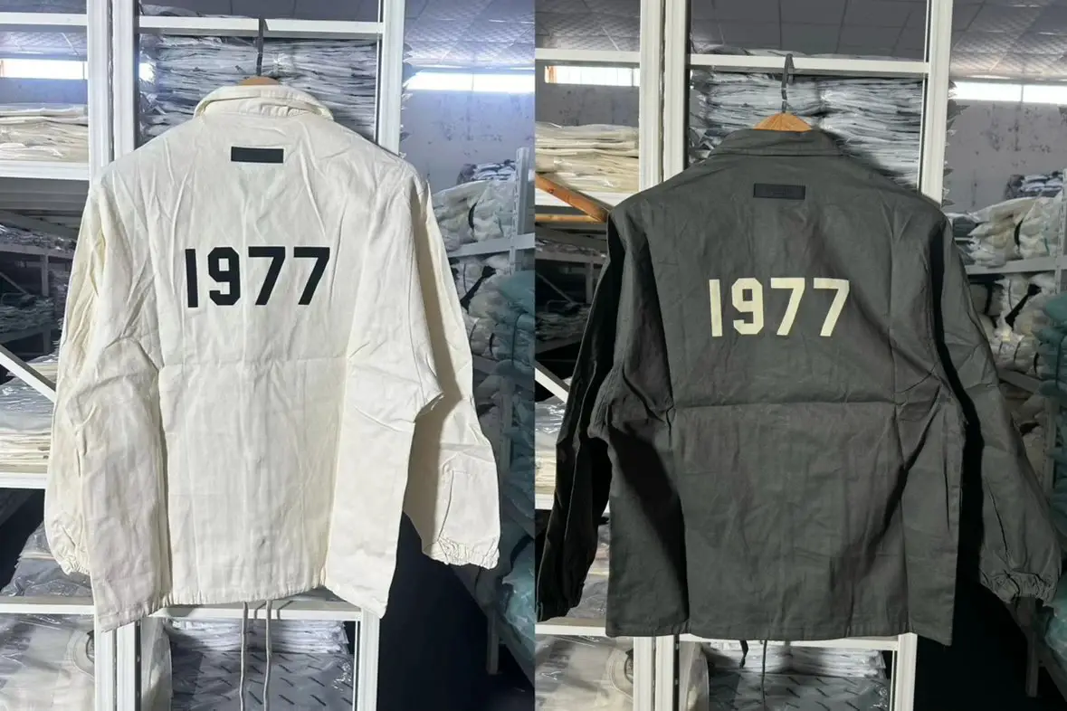 瑕疵处理❗Fog 1977斜纹纱卡面料翻领夹克 扣子脱落或轻微褪色 不退换