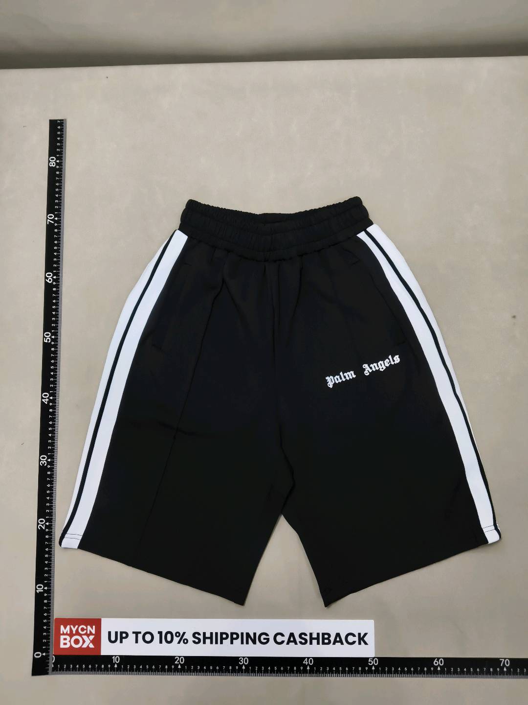 Fashionable Brand Palm Angels Palm Couple Sports Casual Shorts Men and Women Straight Elastic High Street Five-Point Pants QC