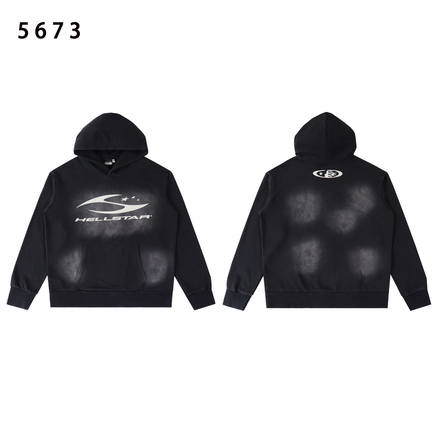 Hstar Hoodie Retro Terry Hoodie Hooded Sweatshirt Loose Casual Style for Men and Women Couple Style Trendy