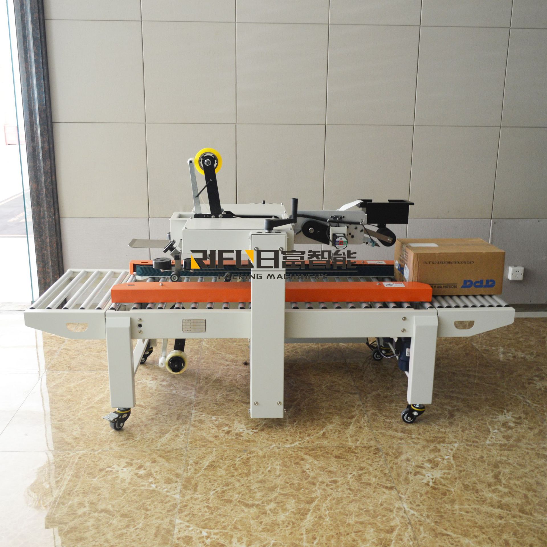 Factory Direct E-Commerce Express Transparent Sealing Machine Express Tape Carton Tape Semi-Automatic Sealing Equipment
