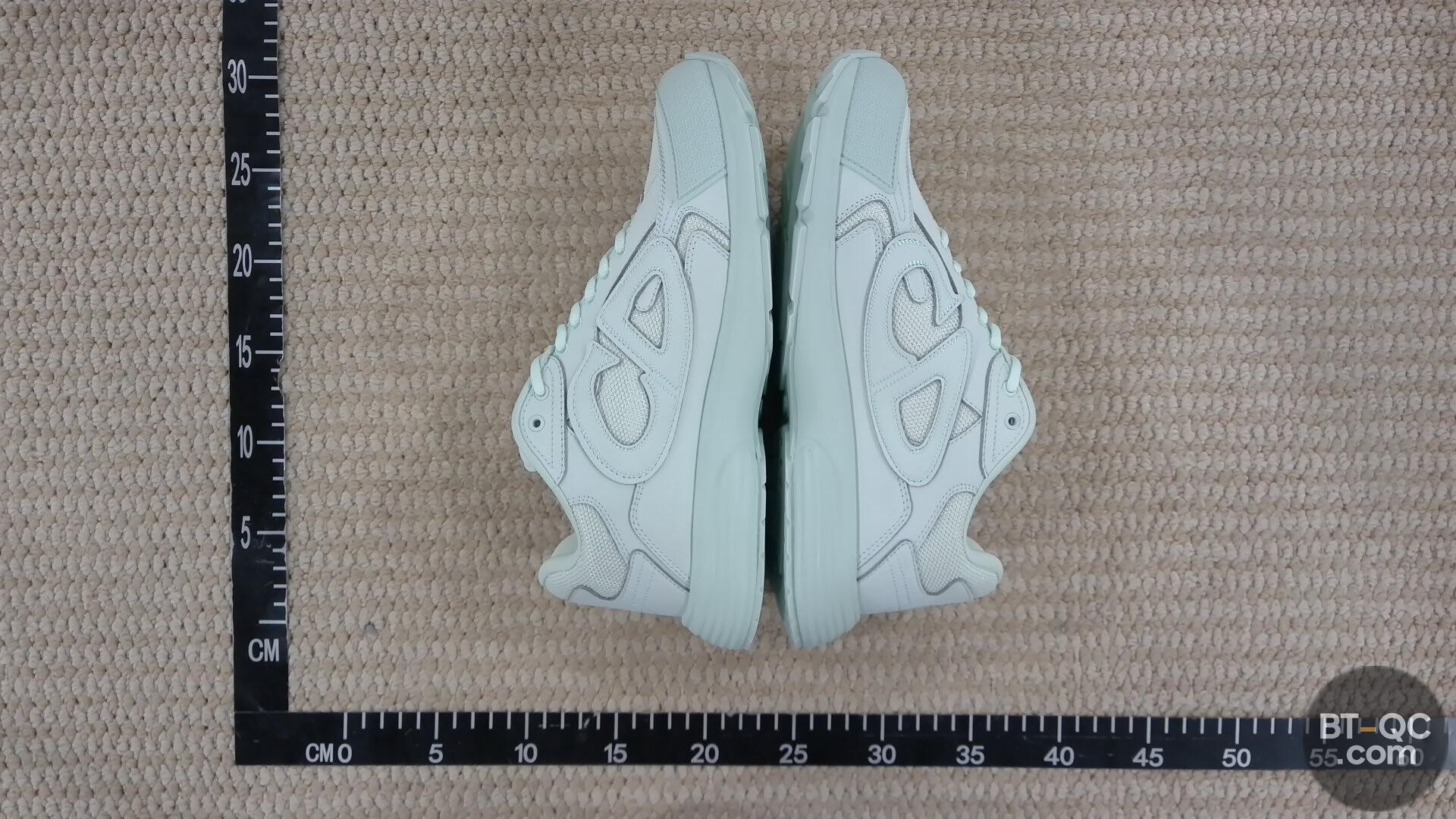 Dior B30 Microfiber Cotton Sneakers Cyan QC