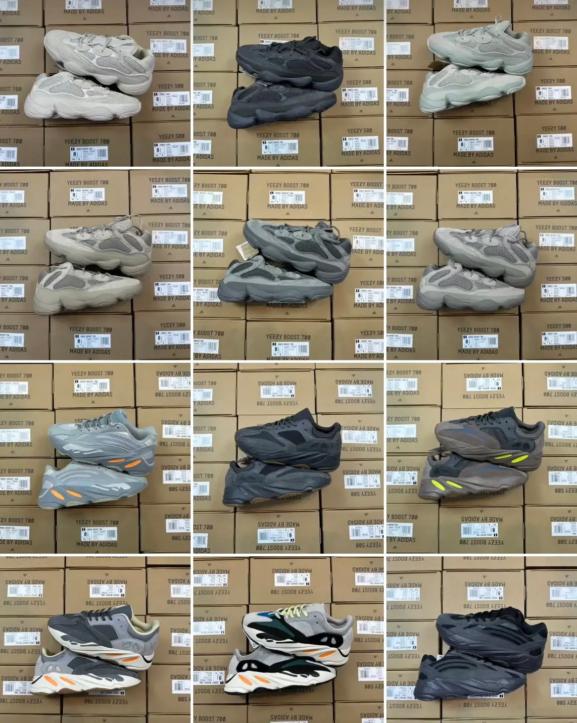 Adidas Yeezy 500 700