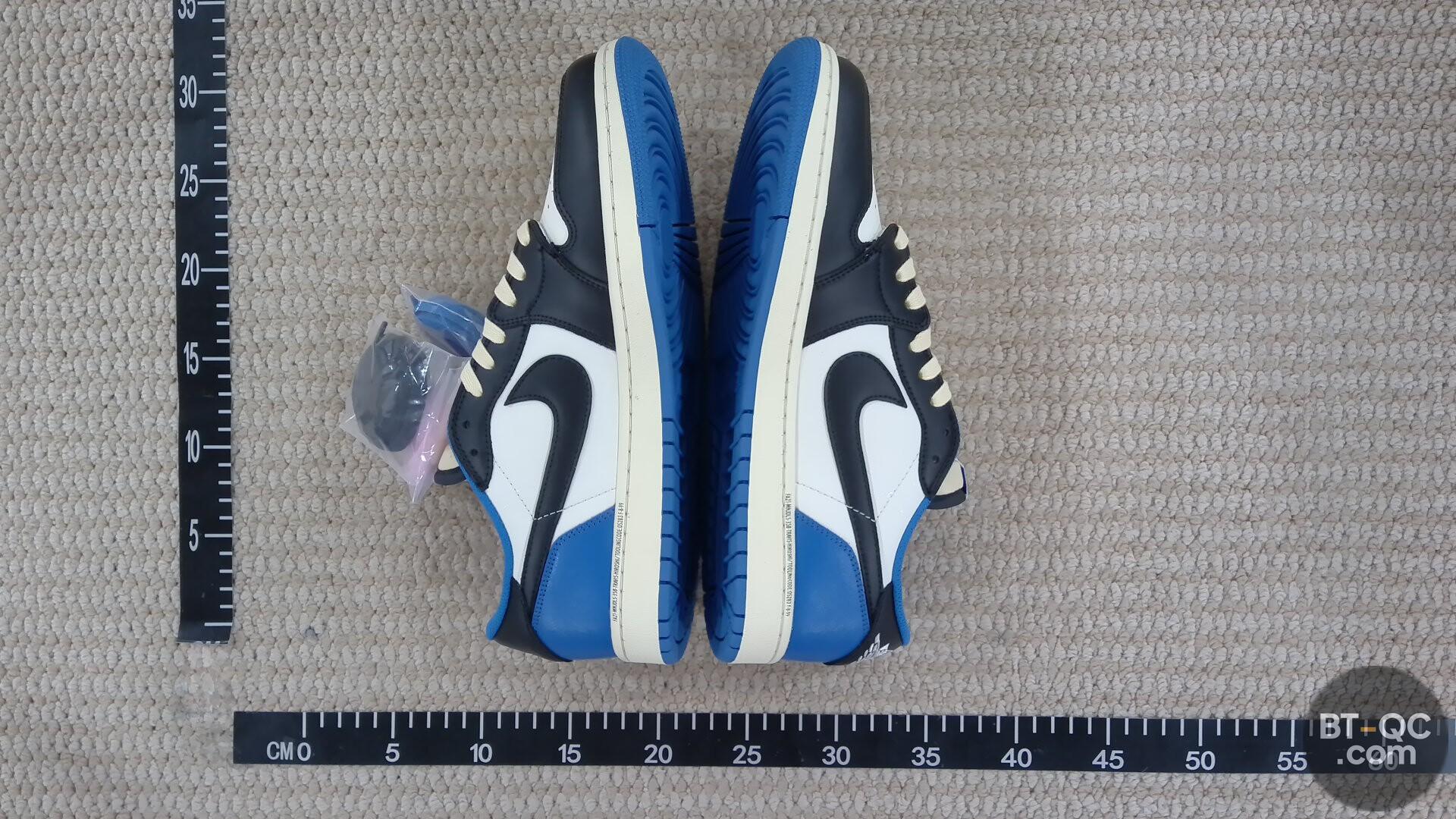 Nike Air Jordan 1 Low Royal Toe Sneakers QC
