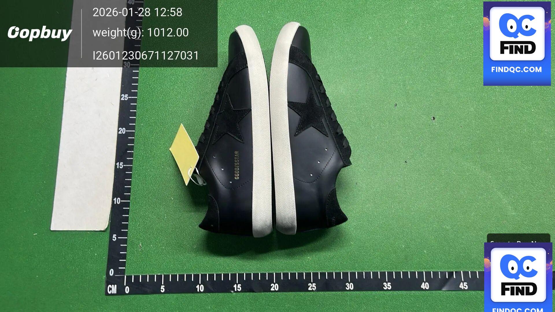 Golden Goose Superstar Black QC