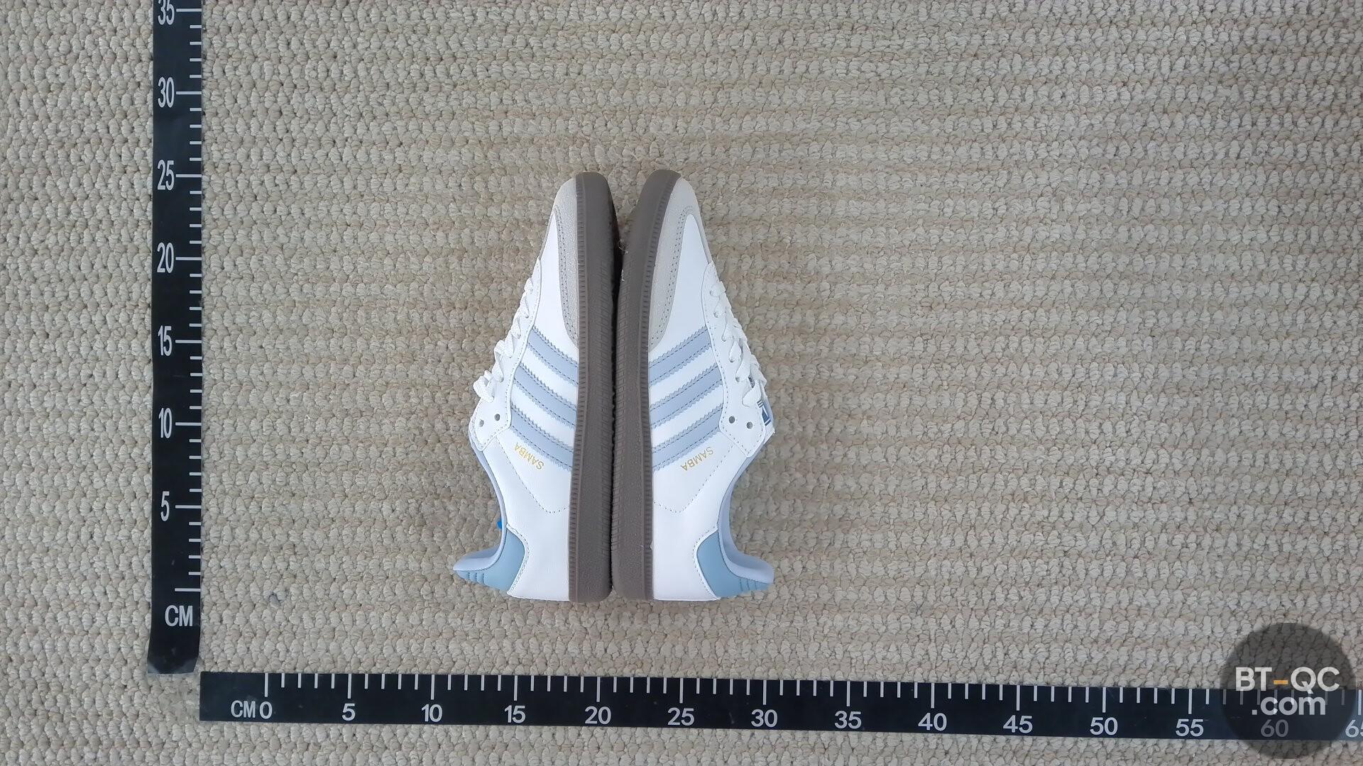 Adidas Samba Sneakers White Light Blue QC