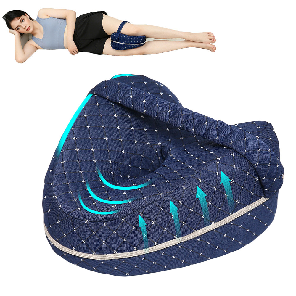 Memory Foam Leg Pillow Leg Pillow Home Dormitory Pregnant Women Heart-Shaped Memory Pillow Pregnant Women Knee Pillow Foto QC de 1688 na Qualit.ly
