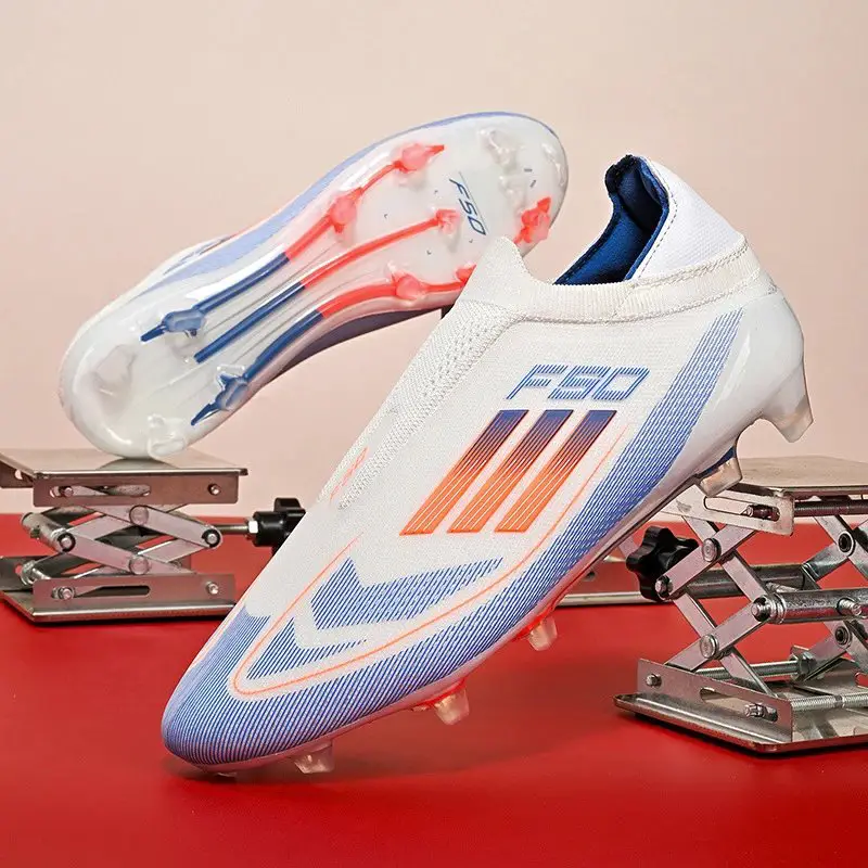 AGT1 children's football shoes, teenagers' broken nail football shoes, long nail foreign trade plus size sneakers