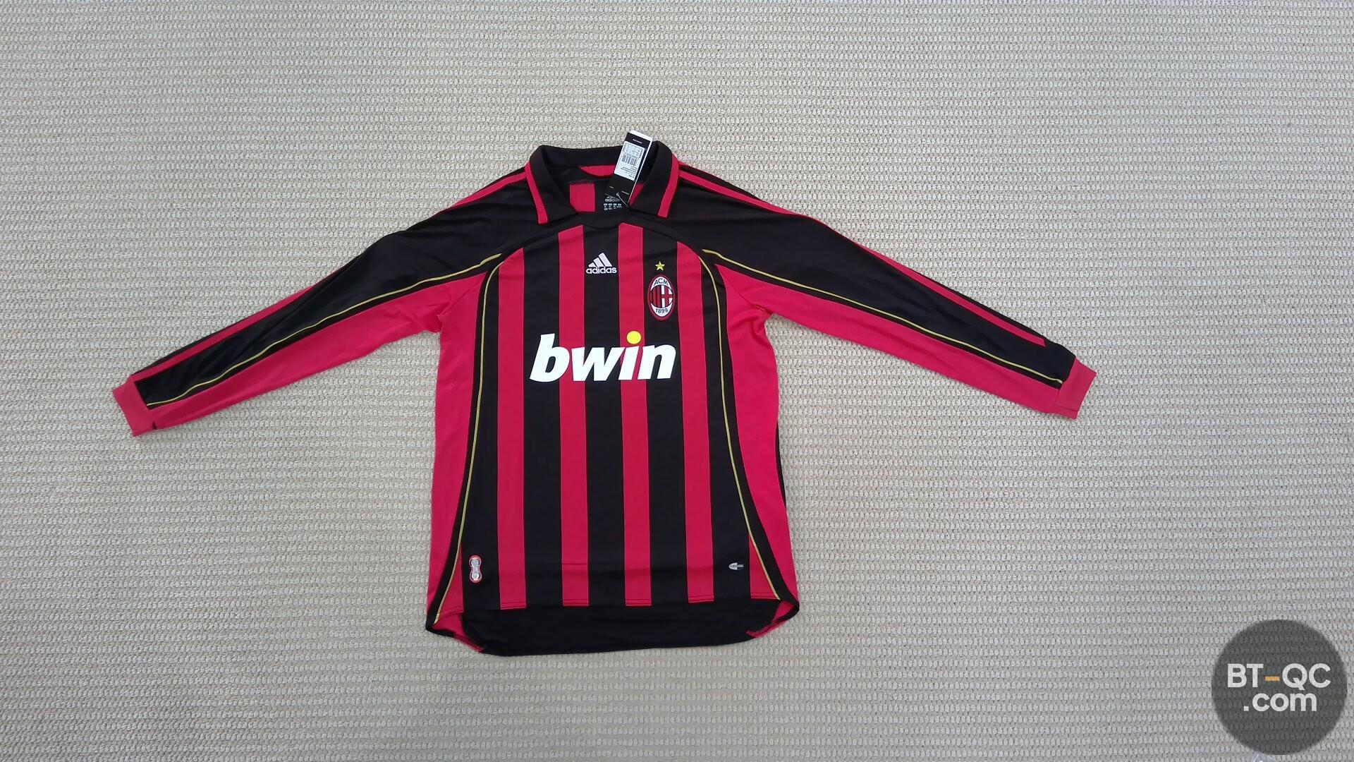 Adidas AC Milan Ronaldinho 80 Long Sleeve Jersey QC