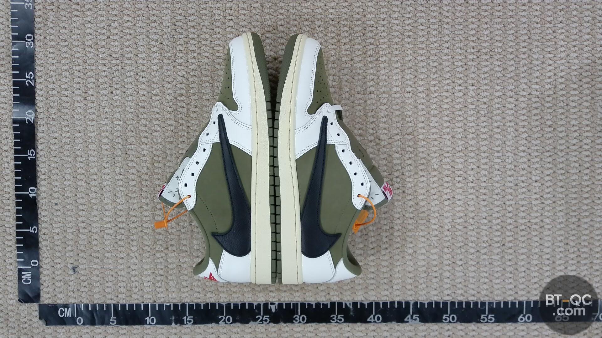 Nike Air Jordan 1 Low Travis Scott Olive QC