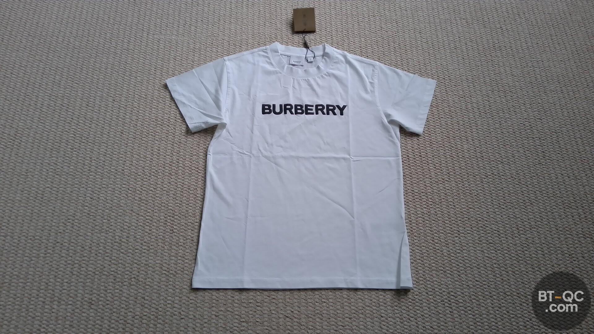 Burberry Logo T-Shirt White QC