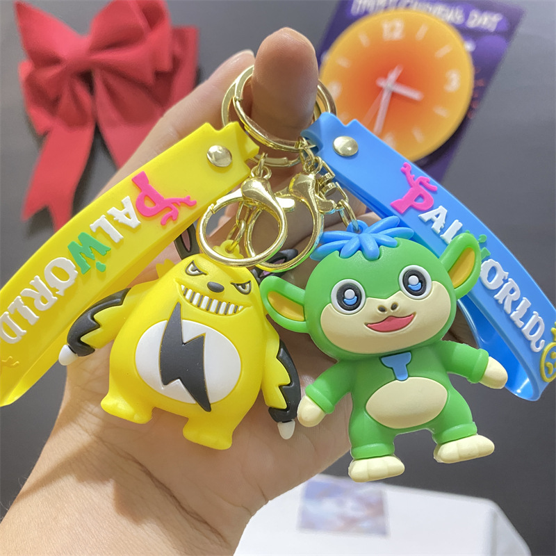 New Cartoon Ibu Pikachu Magic Beast Palu Doll Keychain Pendant Car Keychain Cute Small Gift
