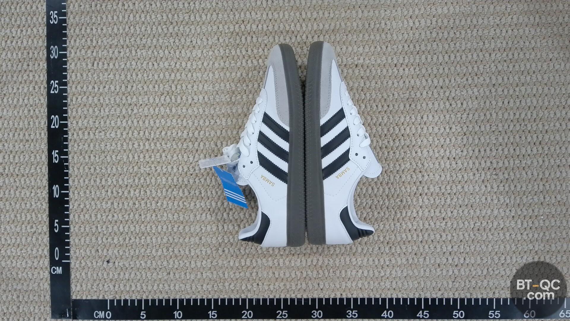 Adidas Samba Sneakers White Black Grey QC