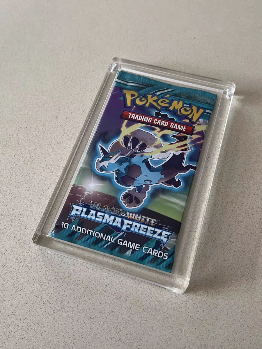 Magnetic Top Acrylic Reinforced Protective Case: Pokémon, Magic, Yu-Gi-Oh! Foto QC de TAOBAO na Qualit.ly