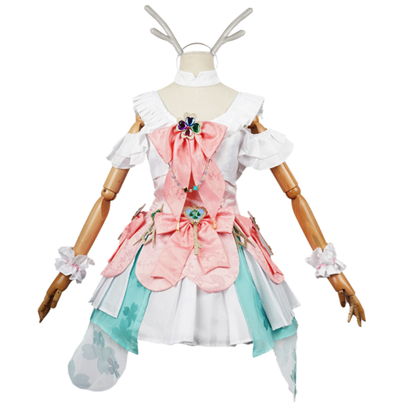 Gold Fox Yao's prayer COS the glory of the King Yao's four-leaf clover love C clothing Yao Valentine's Day skin COS clothing