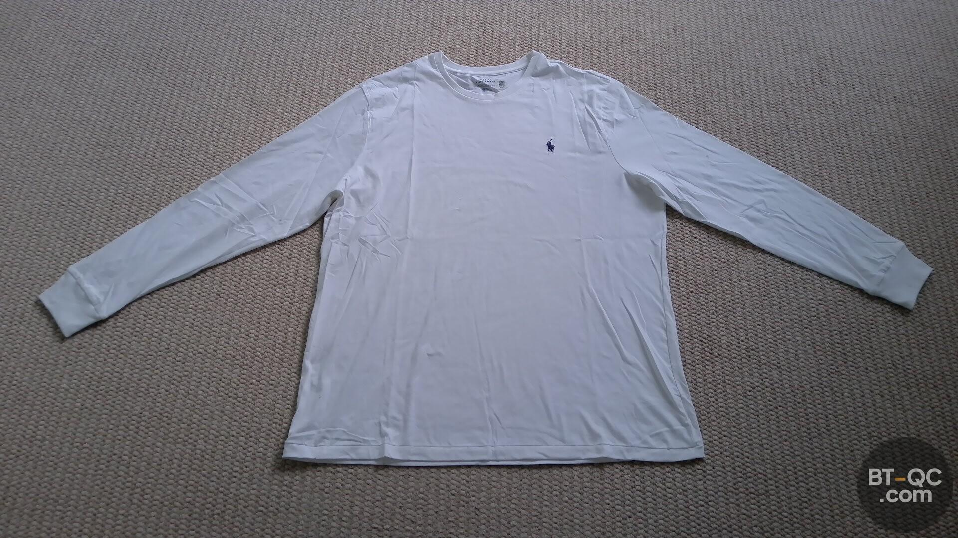 Polo Ralph Lauren White Long Sleeve T-Shirt QC