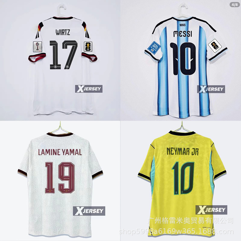 2026 Usa-Mexico World Cup Brazil Mexico Austria Portugal Argentina Germany Jersey Wholesale