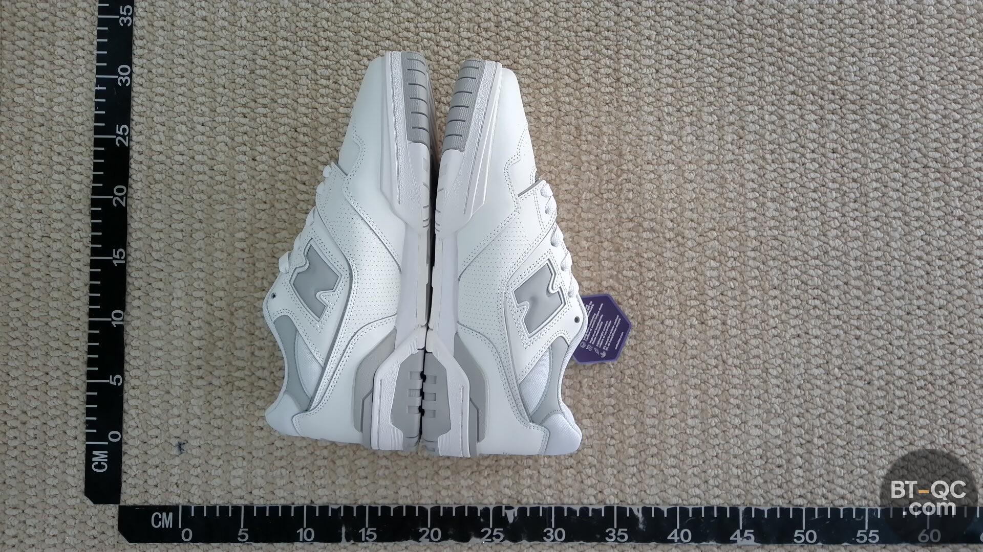 New Balance 550 White Grey Sneakers QC