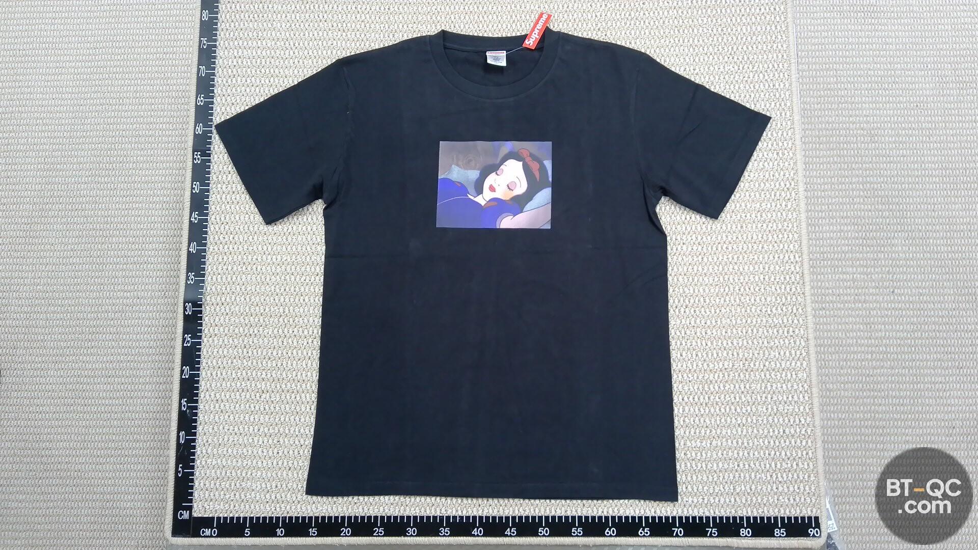 Supreme Snow White T-Shirt Black QC
