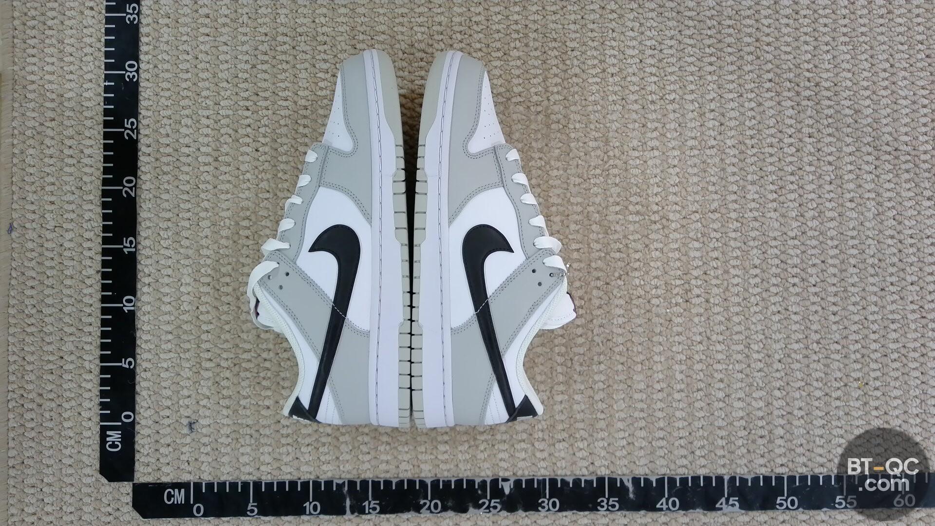 Nike Dunk Low Grey White Black Sneakers QC