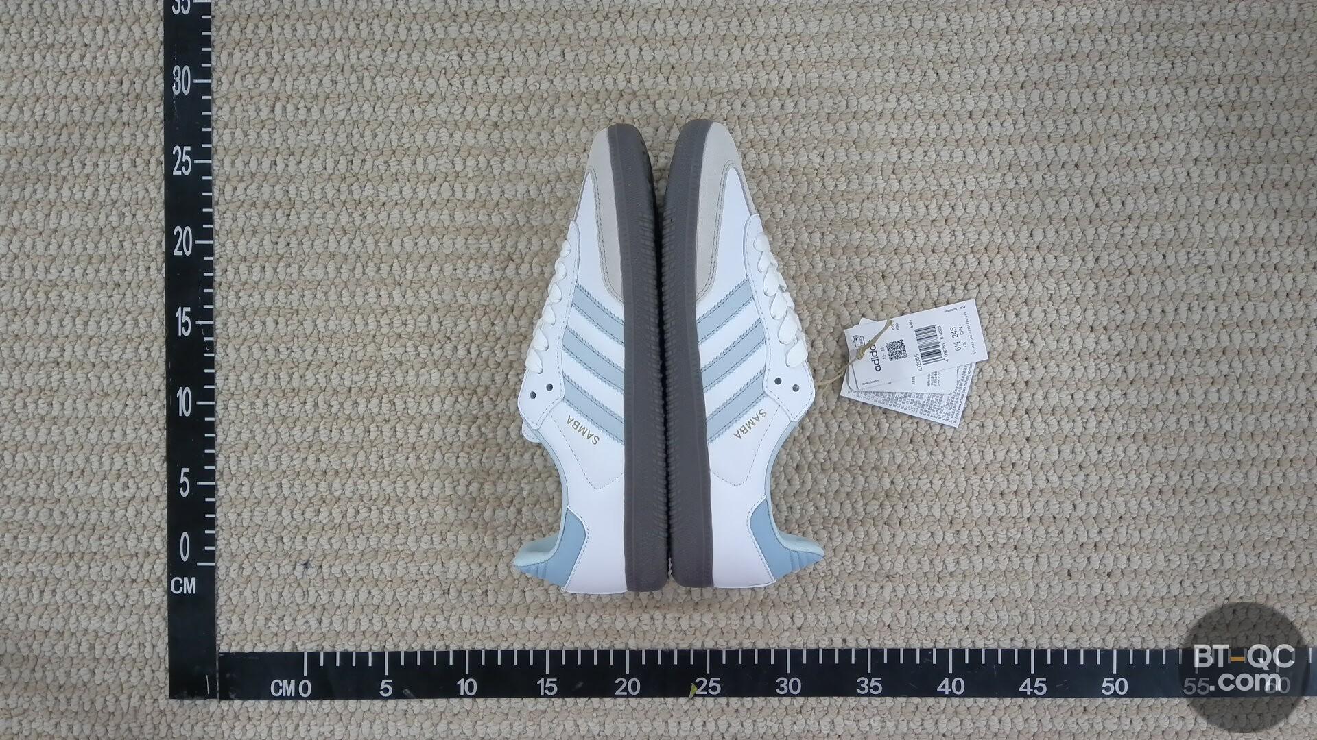 Adidas Samba Sneakers White Light Blue QC