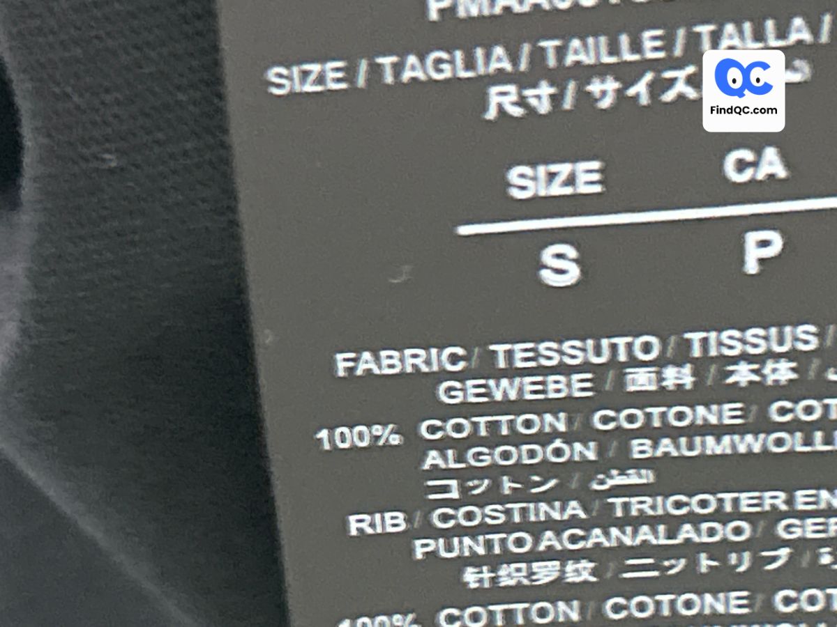 Old Sprayed black tshirt QC