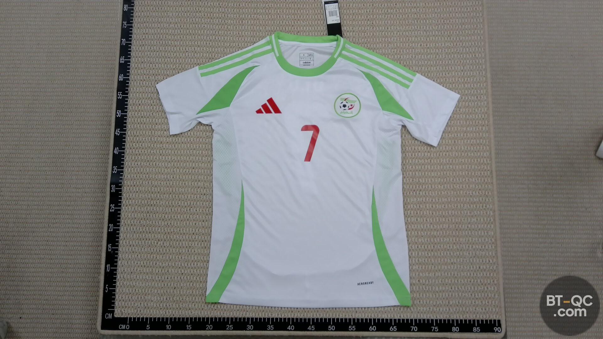 Adidas Algeria 2022 Home Jersey White Green QC