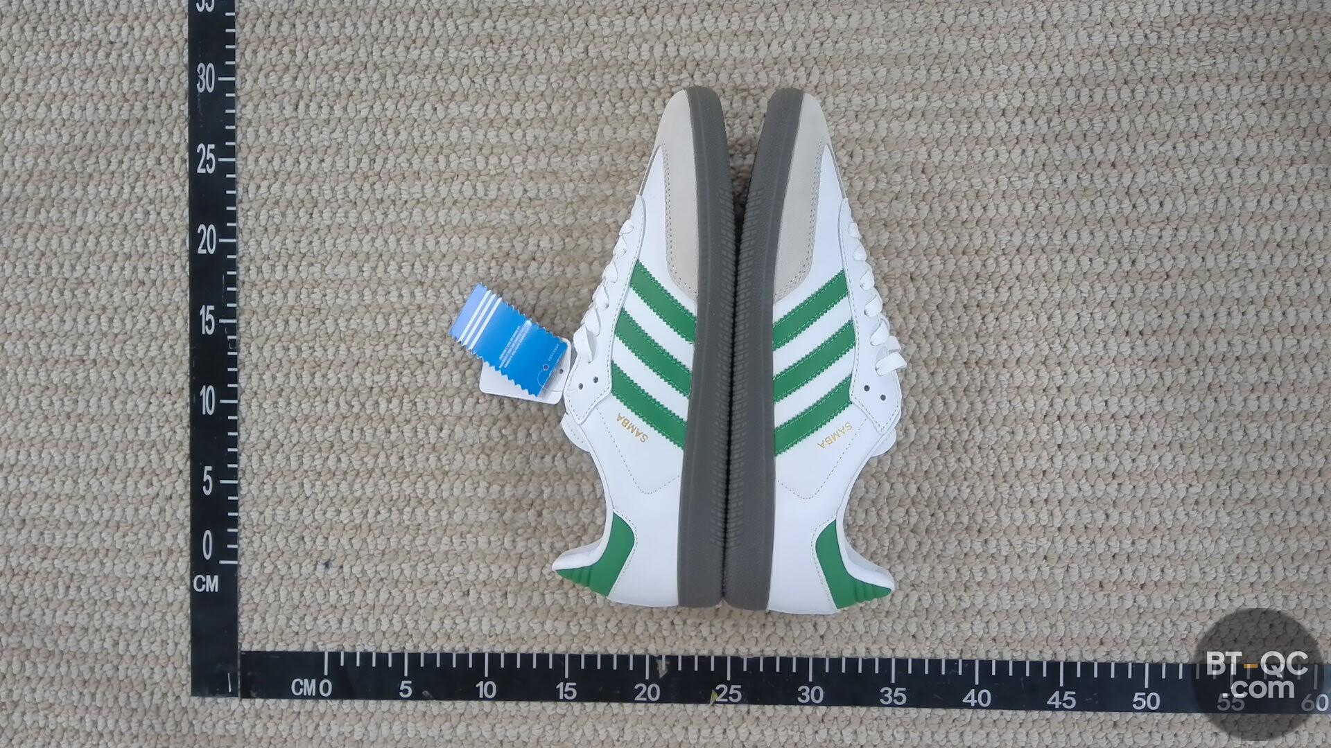 Adidas Samba White Green Sneakers QC
